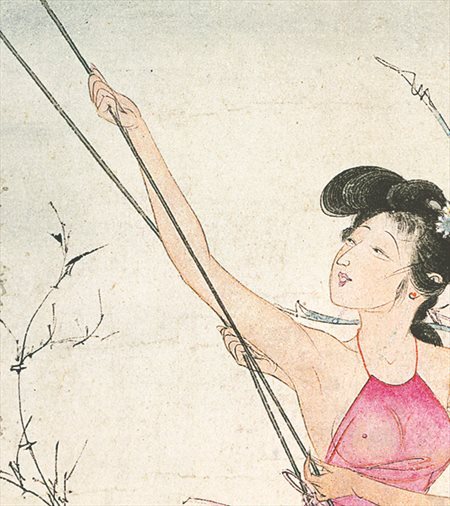 永清-胡也佛的仕女画和最知名的金瓶梅秘戏图